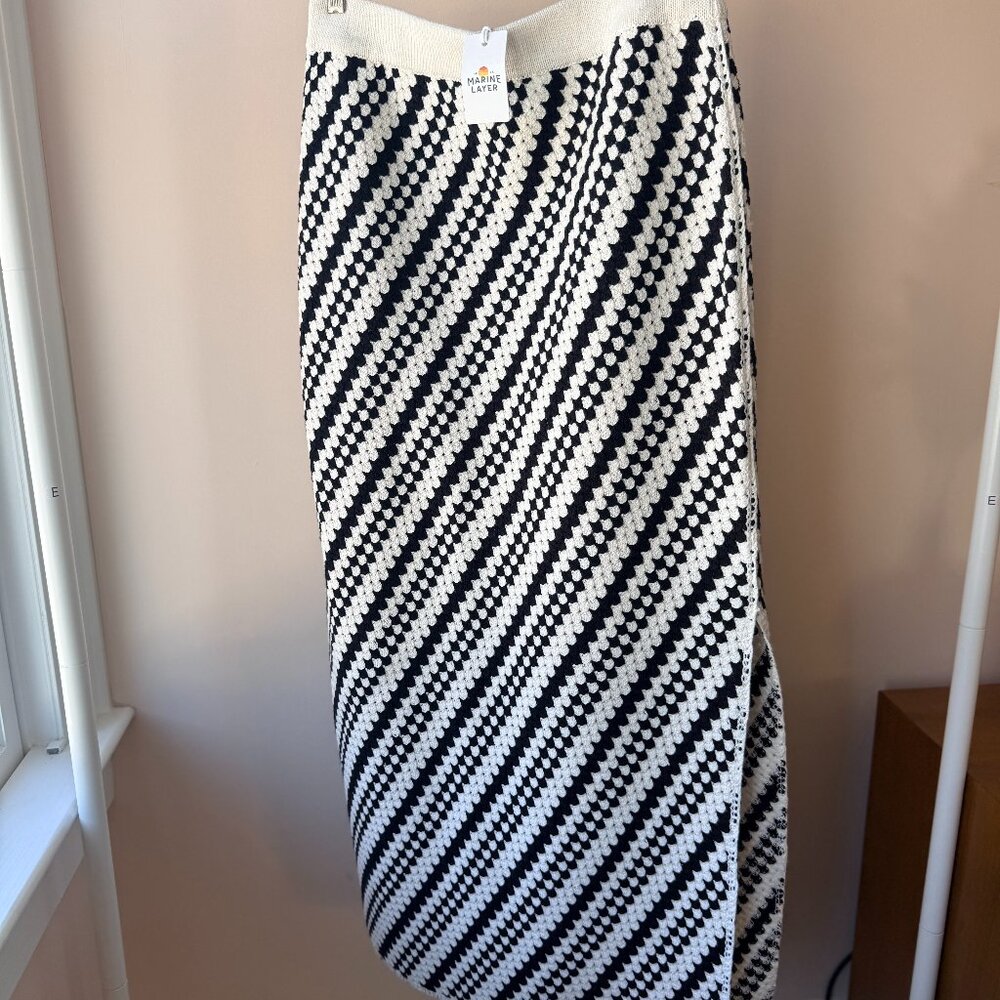 NWT: Marine Layer Sands Maxi Sweater Skirt (L)